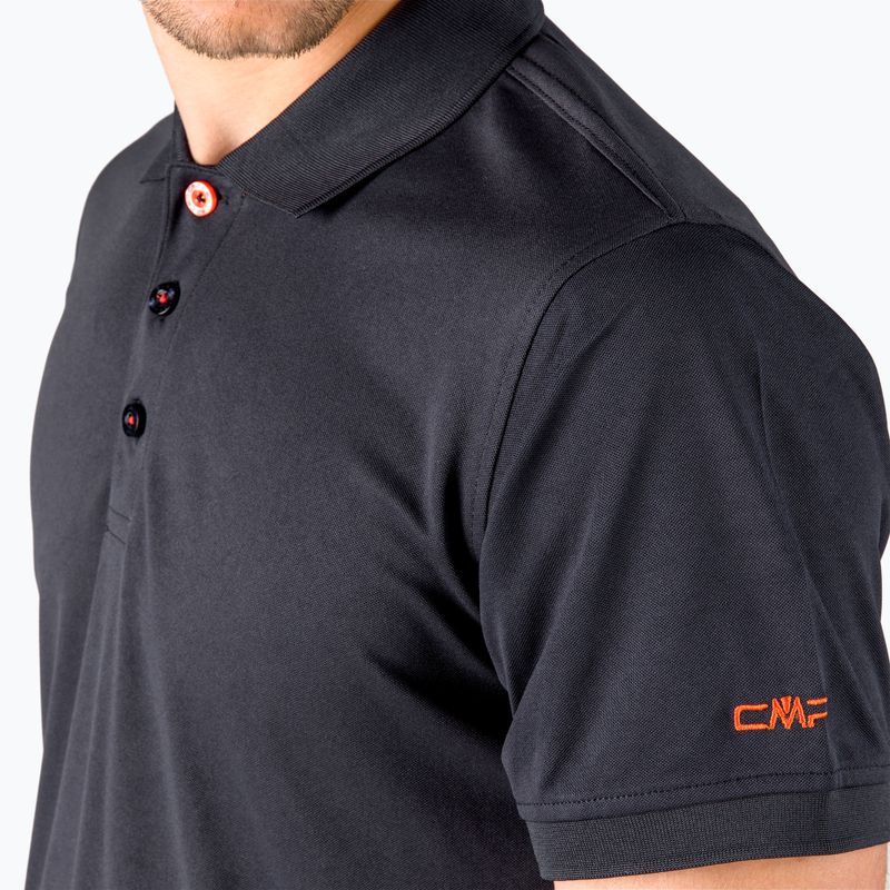 CMP Herren Poloshirt grau 3T60077/12TE 4