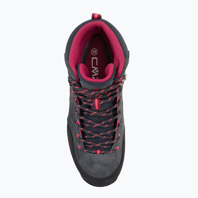 Damen-Trekkingstiefel CMP Alcor Mid Wp antrazit 6