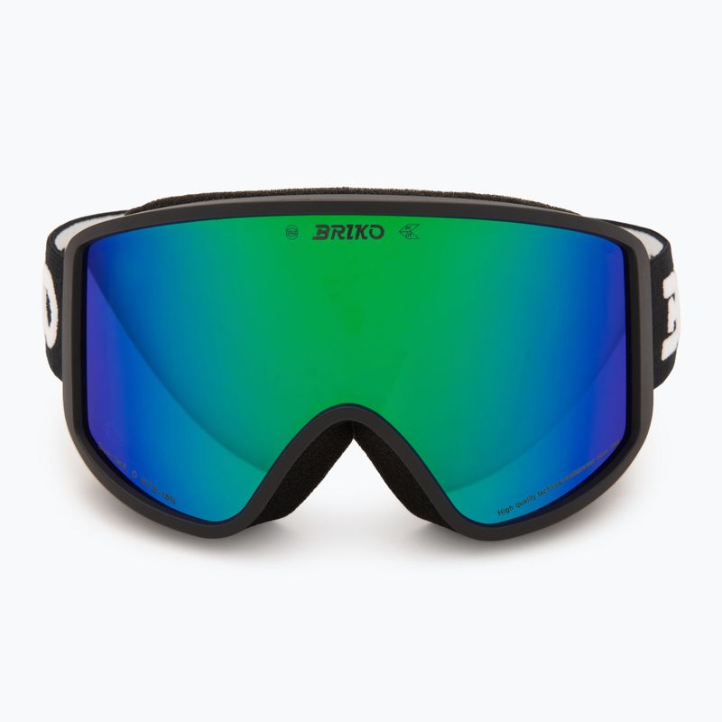 Skibrille Briko Pulse black/green 2