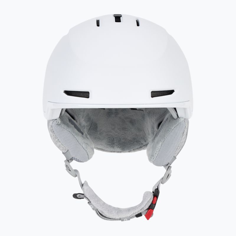 Skihelm Briko Yuki matt shiny white/silver 2