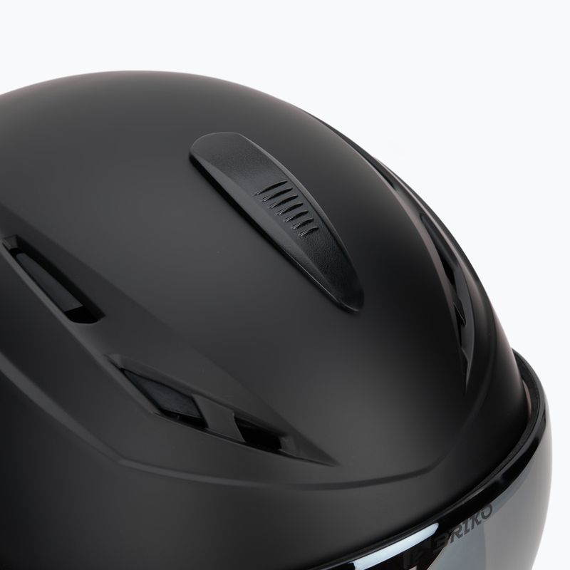 Skihelm Briko Elio Visor matt black 8
