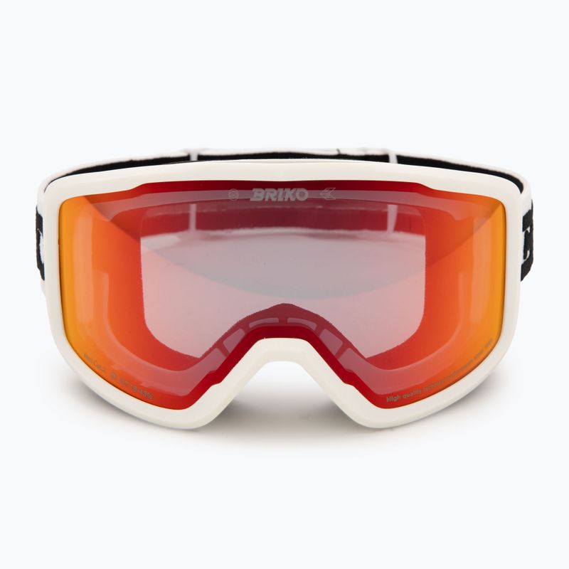 Skibrille Briko Chill white/red 2