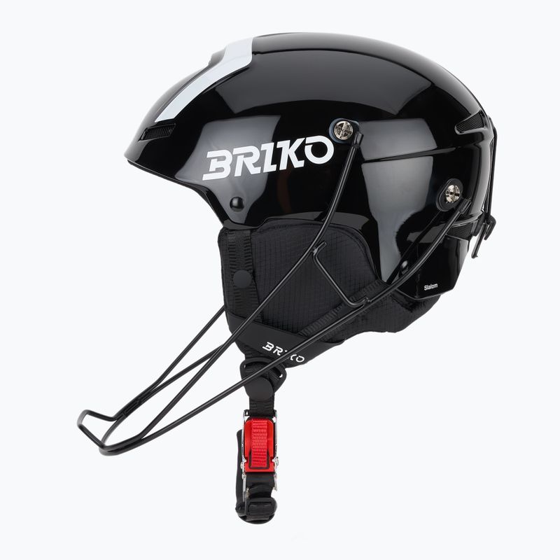 Skihelm Briko Slalom Epp 2.0 shiny black/white 3