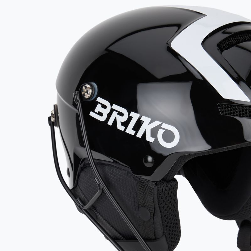 Skihelm Briko Slalom Epp 2.0 shiny black/white 7