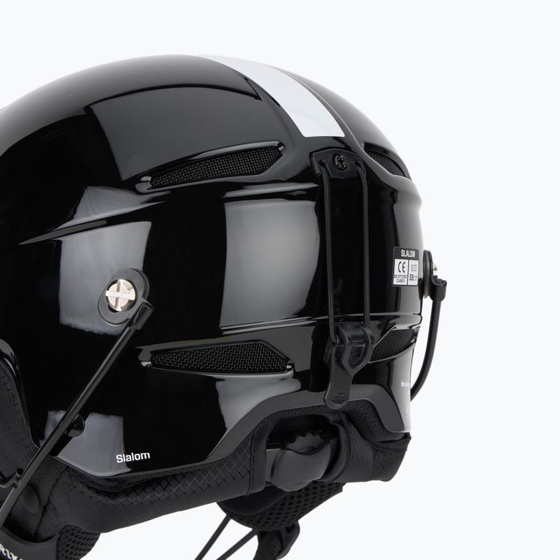 Skihelm Briko Slalom Epp 2.0 shiny black/white 8