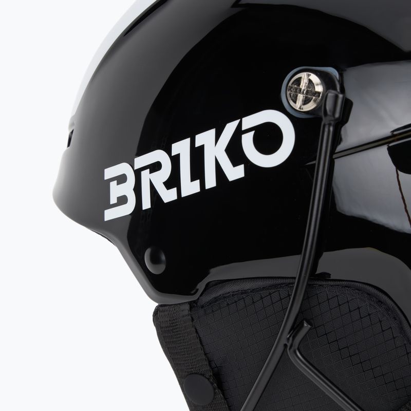 Skihelm Briko Slalom Epp 2.0 shiny black/white 9