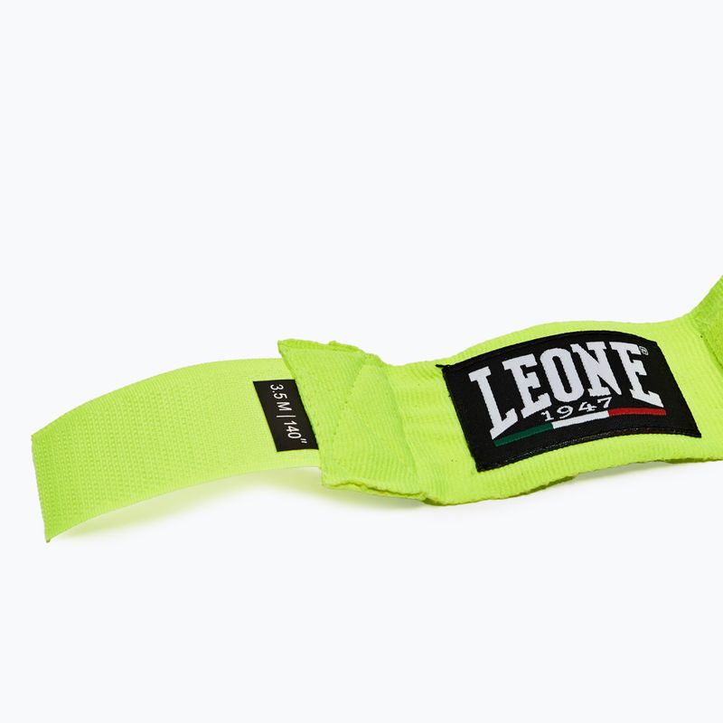 Boxbandagen Leone 1947 Hand Wraps 350 cm fluorescent yellow 5