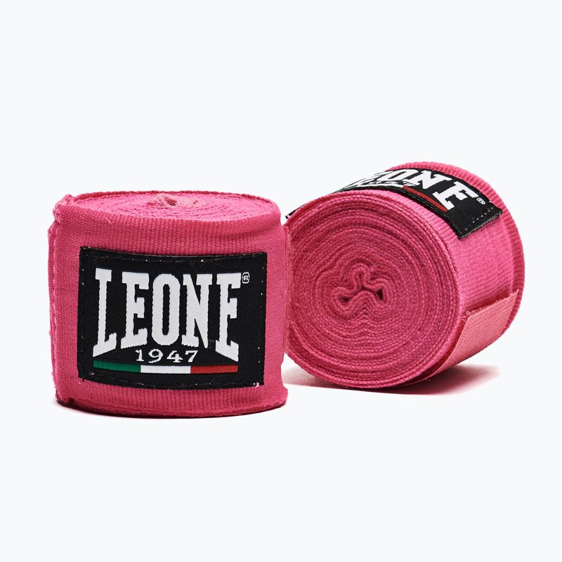 Boxbandagen Leone 1947 Hand Wraps 350 cm pink