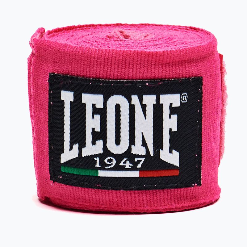 Boxbandagen Leone 1947 Hand Wraps 350 cm pink 2