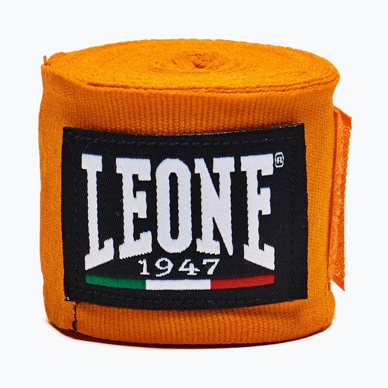 Boxbandagen Leone 1947 Hand Wraps 350 cm orange 2