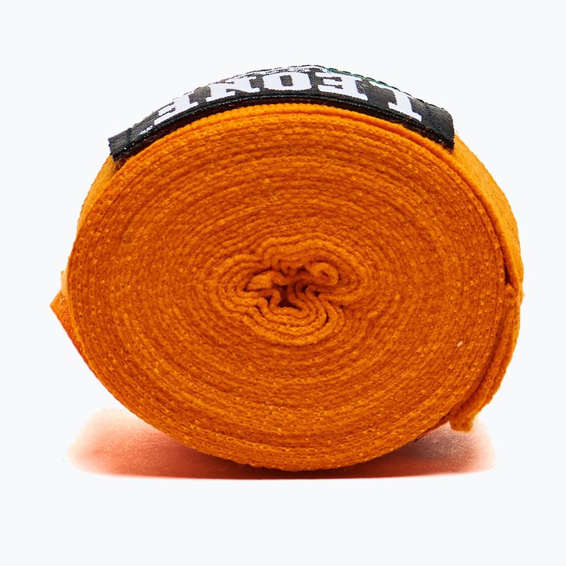 Boxbandagen Leone 1947 Hand Wraps 350 cm orange 4