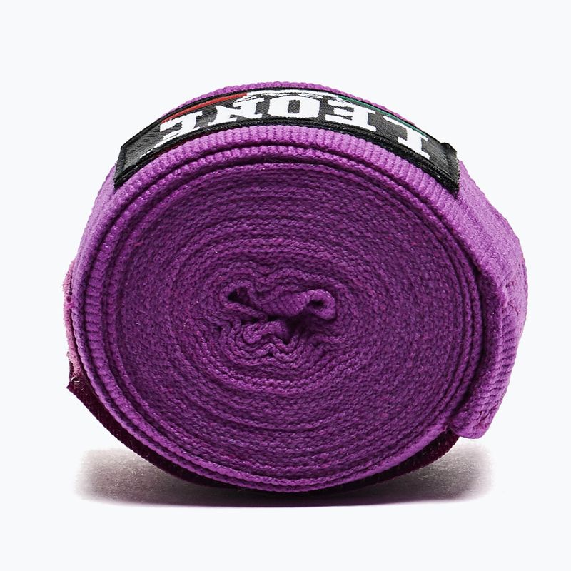 Boxbandagen Leone 1947 Hand Wraps 350 cm purple 4