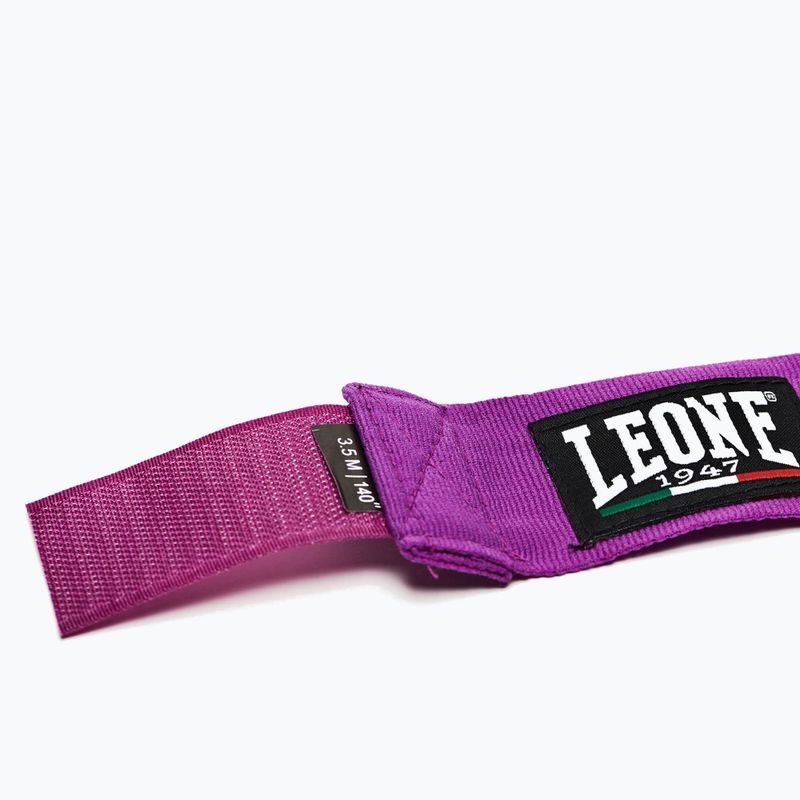 Boxbandagen Leone 1947 Hand Wraps 350 cm purple 5