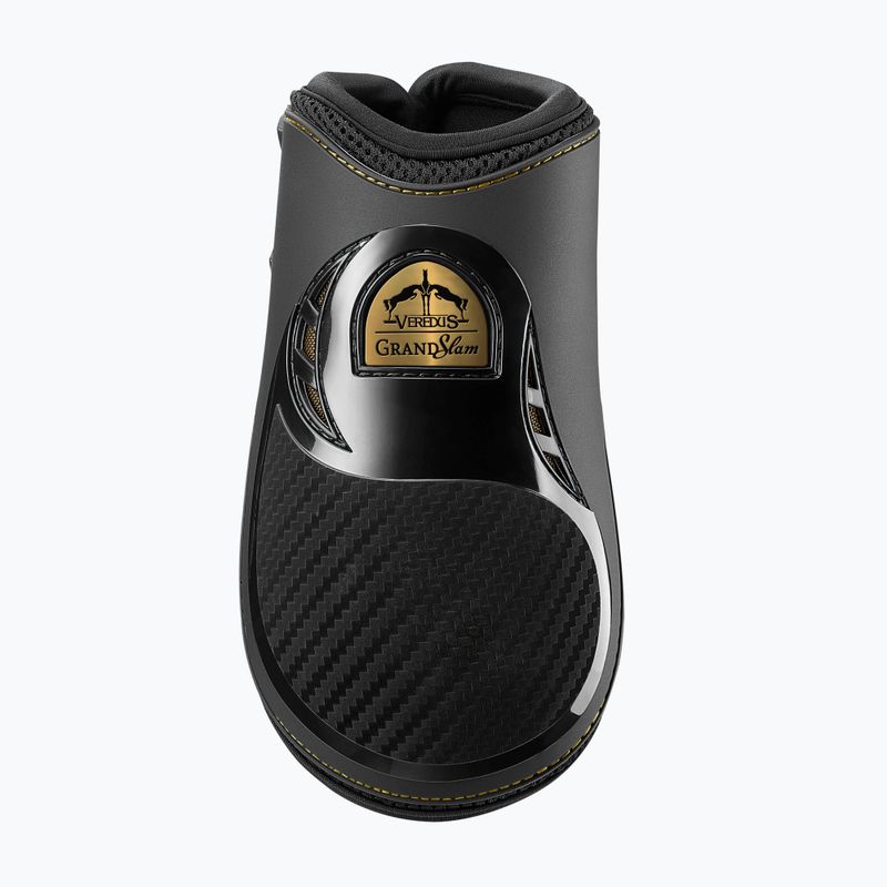 Veredus Grand Slam Carbon Gel Pferd Hinterhandschützer schwarz CGGSR12