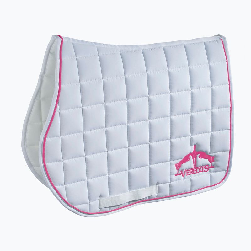 Springmütze für Pferd Veredus Farbig weiß und rosa 4V1LB2