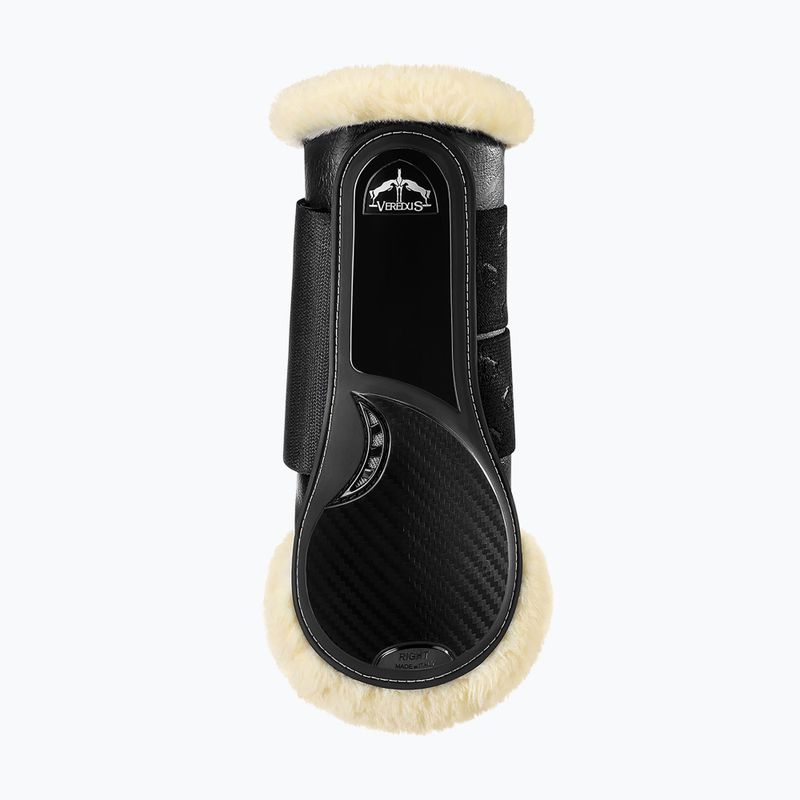 Veredus TRC Vento Save The Sheep Pferd Frontprotektoren schwarz TVF-STS12