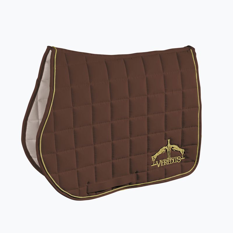 Veredus Grand Slam braun-goldene Springmütze 4V32GS