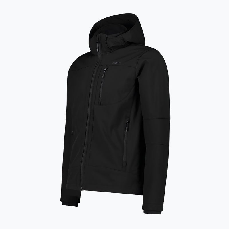 Herren CMP Softshelljacke schwarz 3A01787N/U901 3