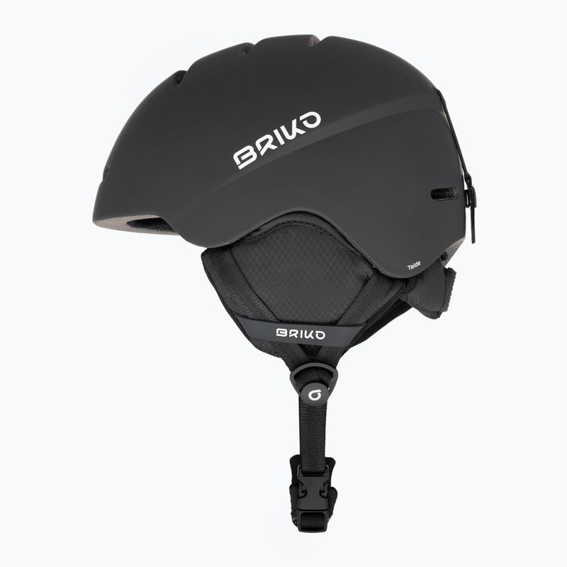 Briko Teide matt schwarzer Skihelm