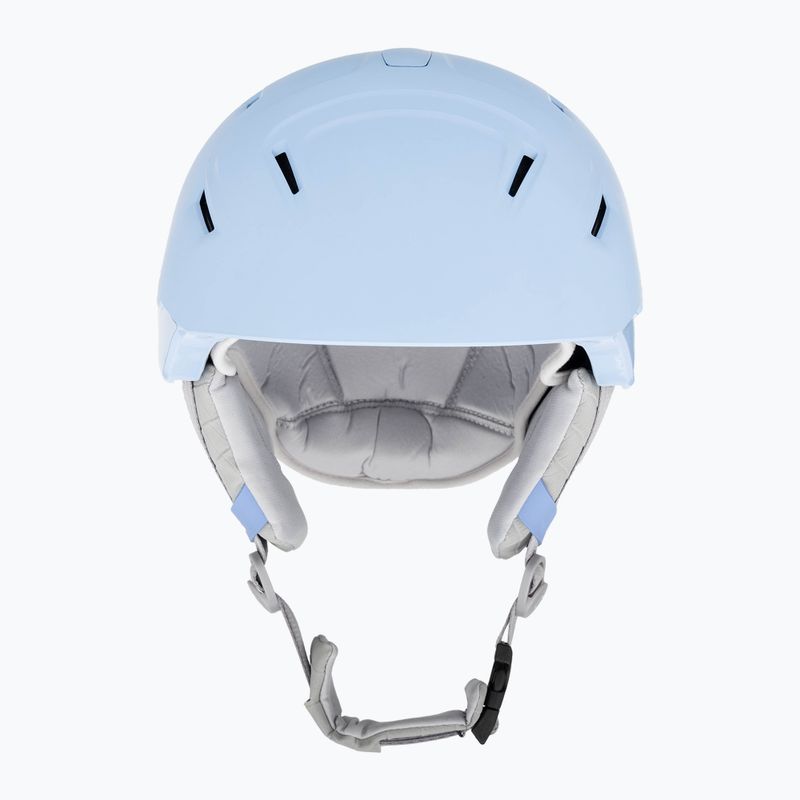 Briko Crystal X Damen-Skihelm matt blau/weiß 3