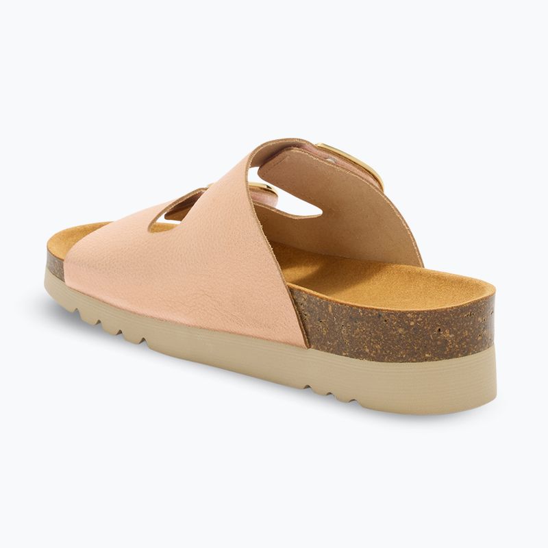 Damen-Pantoletten Scholl Montery 2 Straps Ad Med rose/gold 3