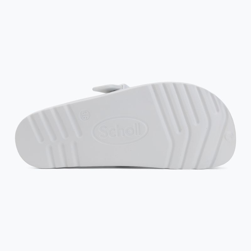 Scholl Bahia EVA white Pantoletten 4