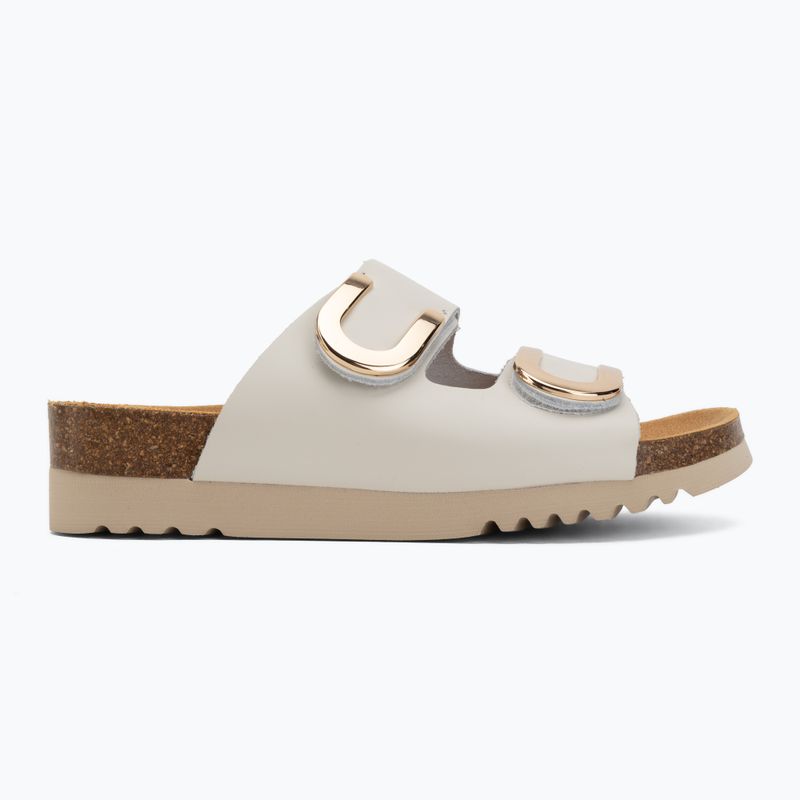 Damen-Pantoletten Scholl Montery 2 Straps Ad Med off white 2