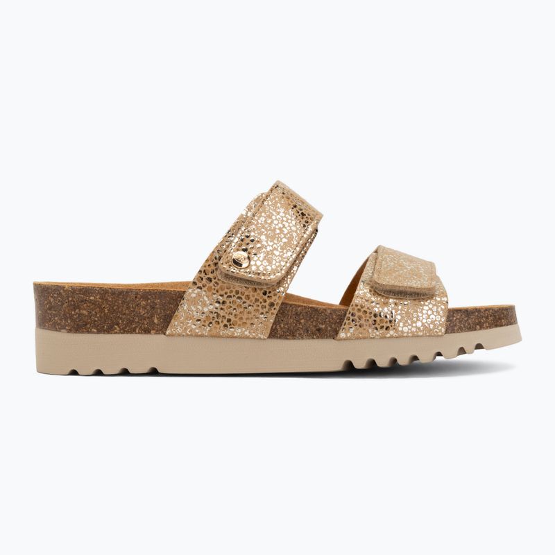 Damen-Pantoletten Scholl Lusaka 2.0 Med gold 2