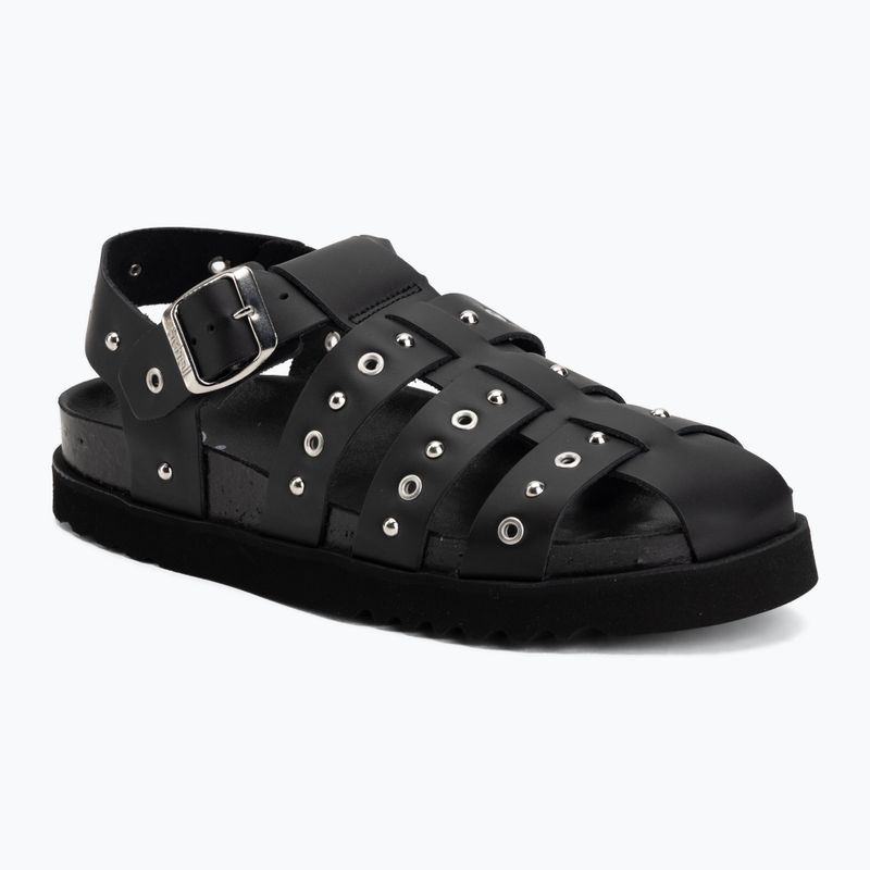 Damensandalen Scholl Beatriz Fisherman Ring Leather black