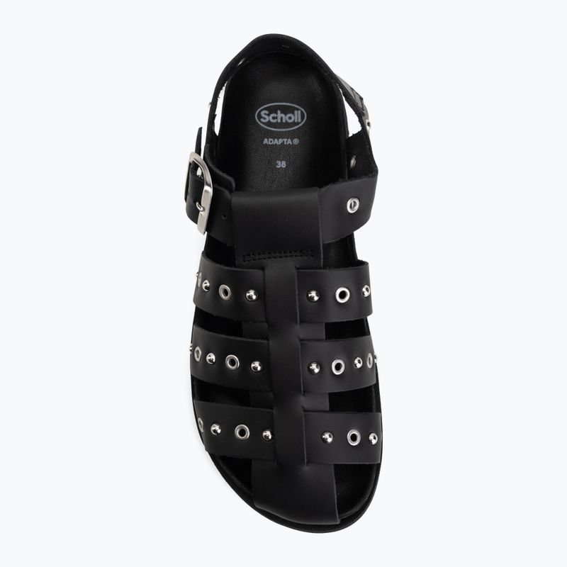 Damensandalen Scholl Beatriz Fisherman Ring Leather black 5