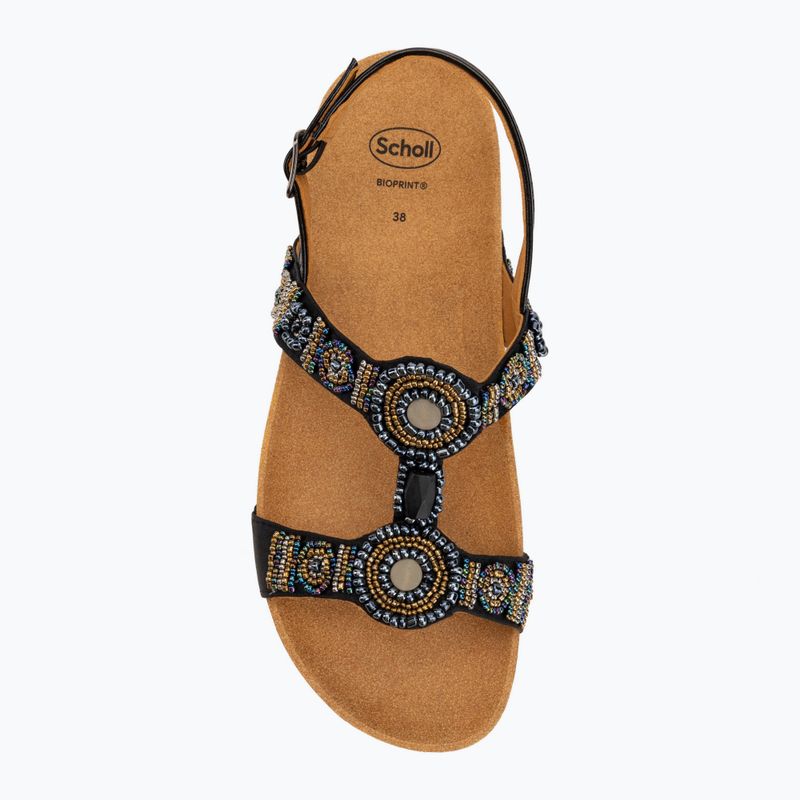 Damen-Sandalen Scholl Bogota Sandal Med black/multi 5