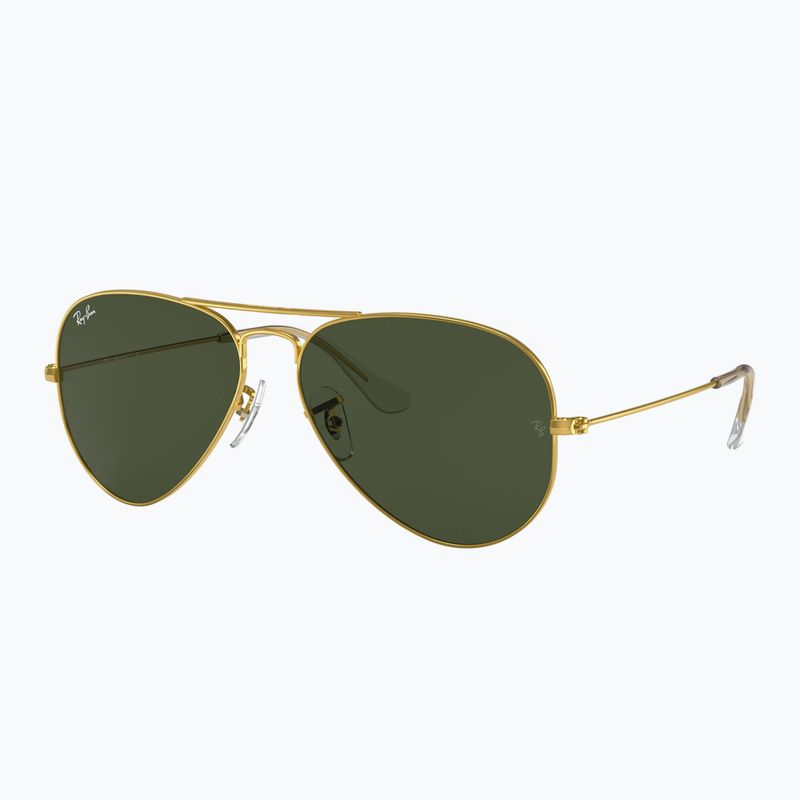 Sonnenbrille Ray-Ban Aviator Classic arista gold/green g-15 4