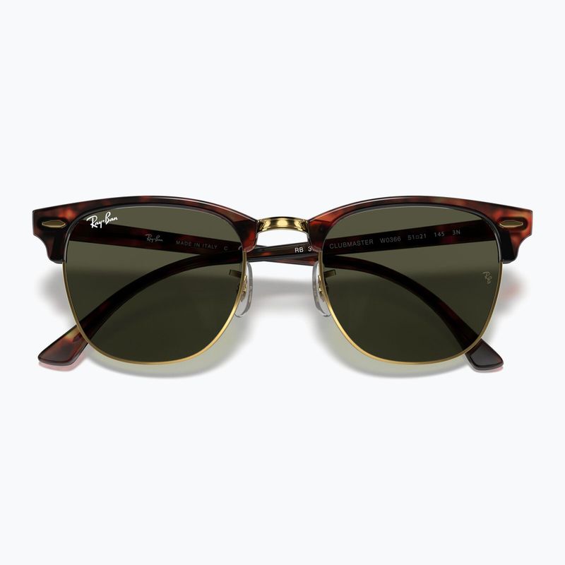 Sonnenbrille Ray-Ban Clubmaster Classic tortoiseshell/gold 3