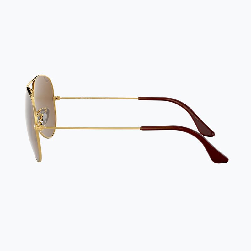 Sonnenbrille Ray-Ban Aviator Classic arista gold/brown polarized 7
