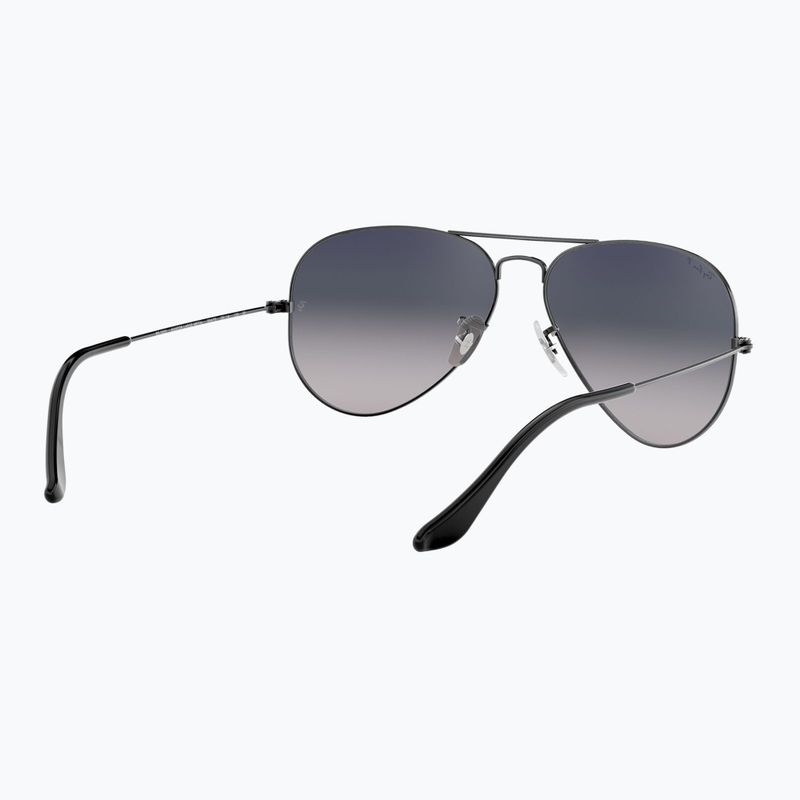 Sonnenbrille Ray-Ban Aviator Classic gunmetal/blue polarized 6