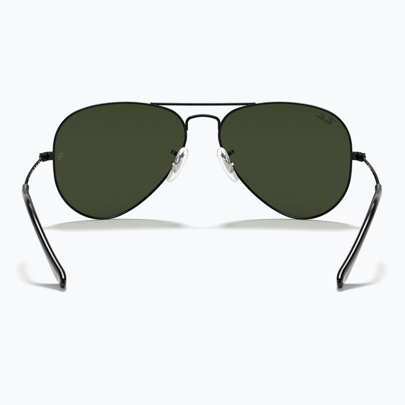 Sonnenbrille Ray-Ban Aviator Classic black/green g-15 5