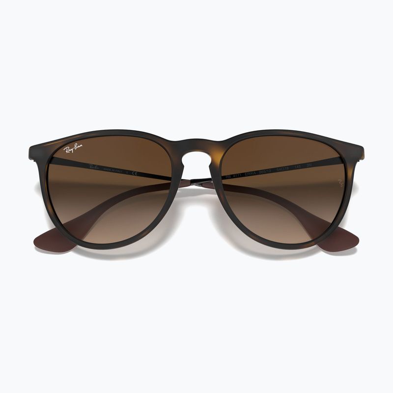 Sonnenbrille Ray-Ban Erika Classic matt havana/brown 3