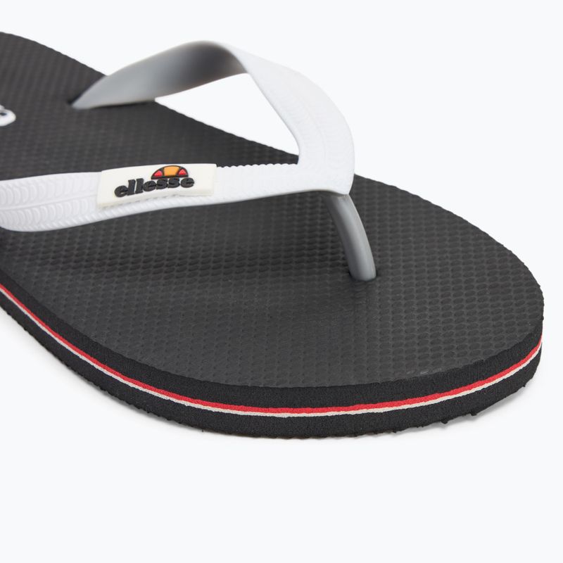 Herren Ellesse Arthur schwarz/weiß Flip Flops 7