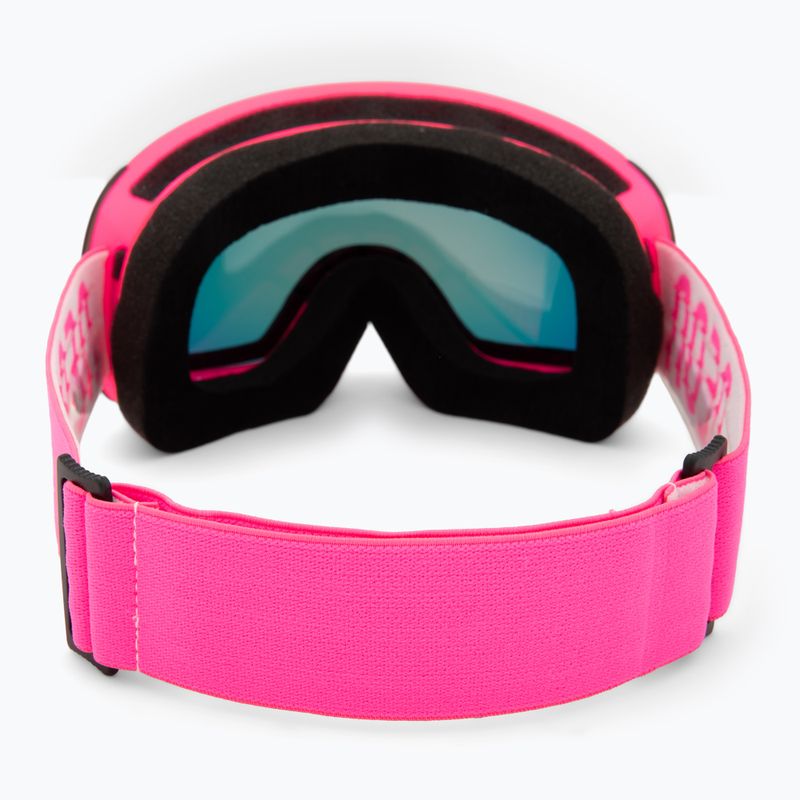 Skibrille Neon Beam pink/mirror red 3