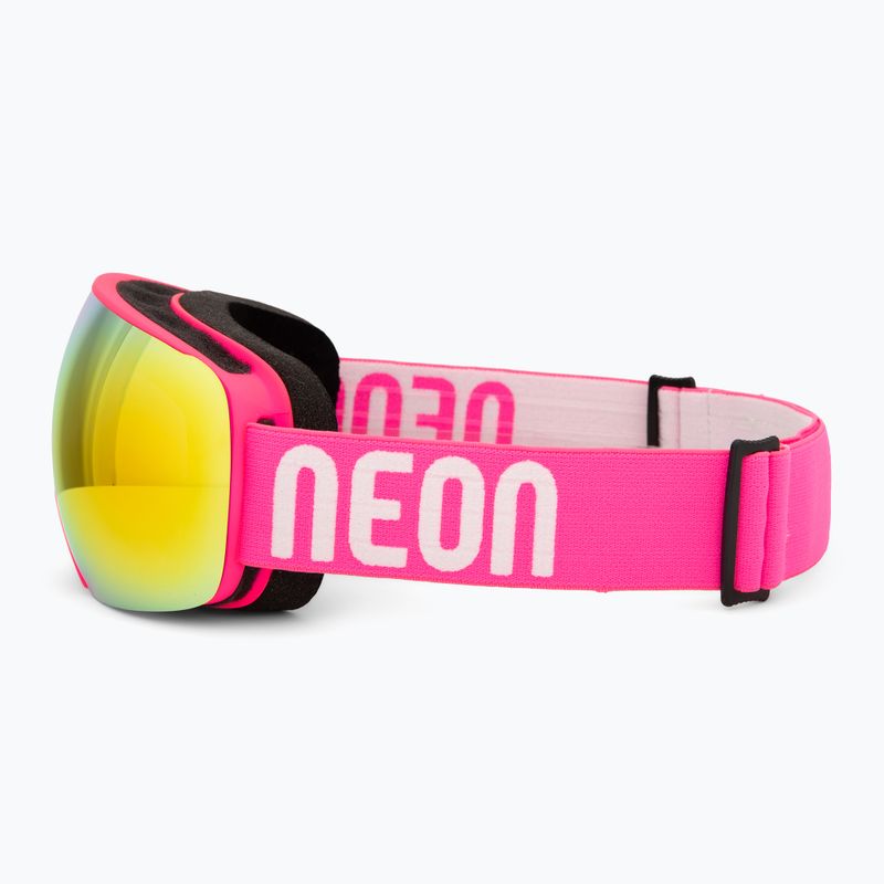 Skibrille Neon Beam pink/mirror red 4