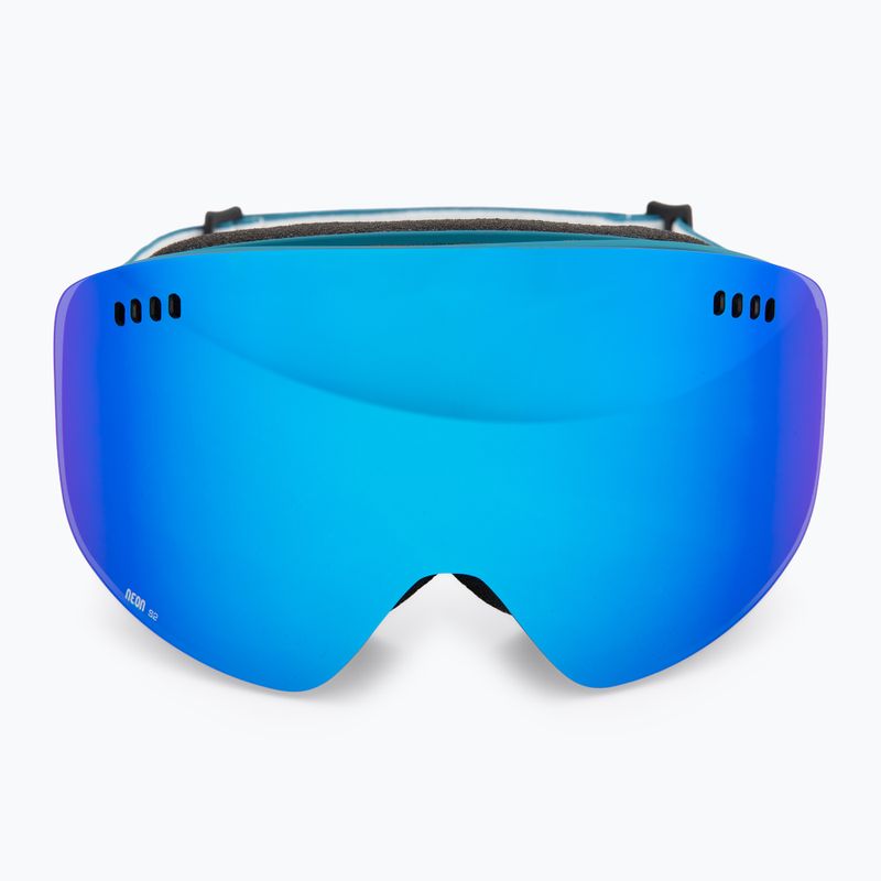 Skibrille Neon Light petroleum/mirror blue 2