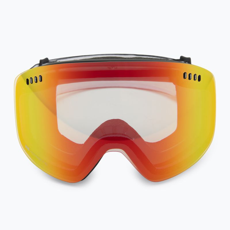 Skibrille Neon Light Photo black/white/photo plus red 2