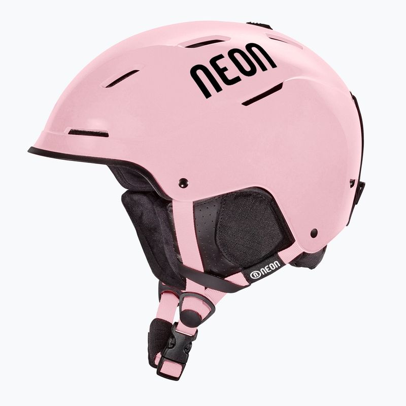 Skihelm Neon Alpha light pink/black