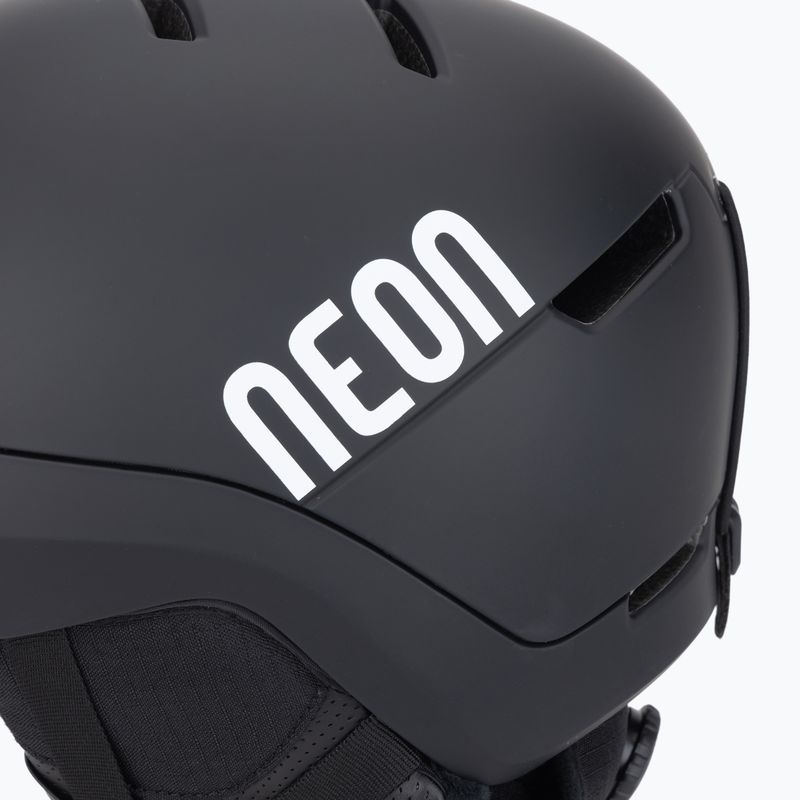 Skihelm Neon Summit black/white 7