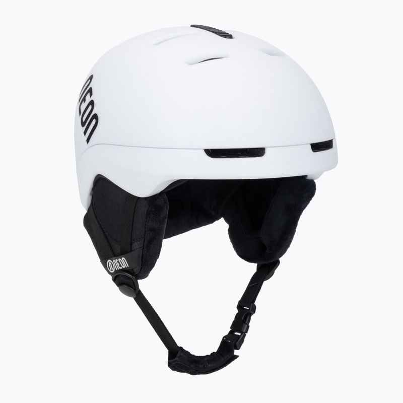Skihelm Neon Summit white/black