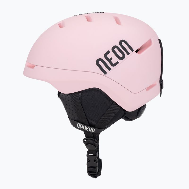 Skihelm Neon Summit light pink/black 3