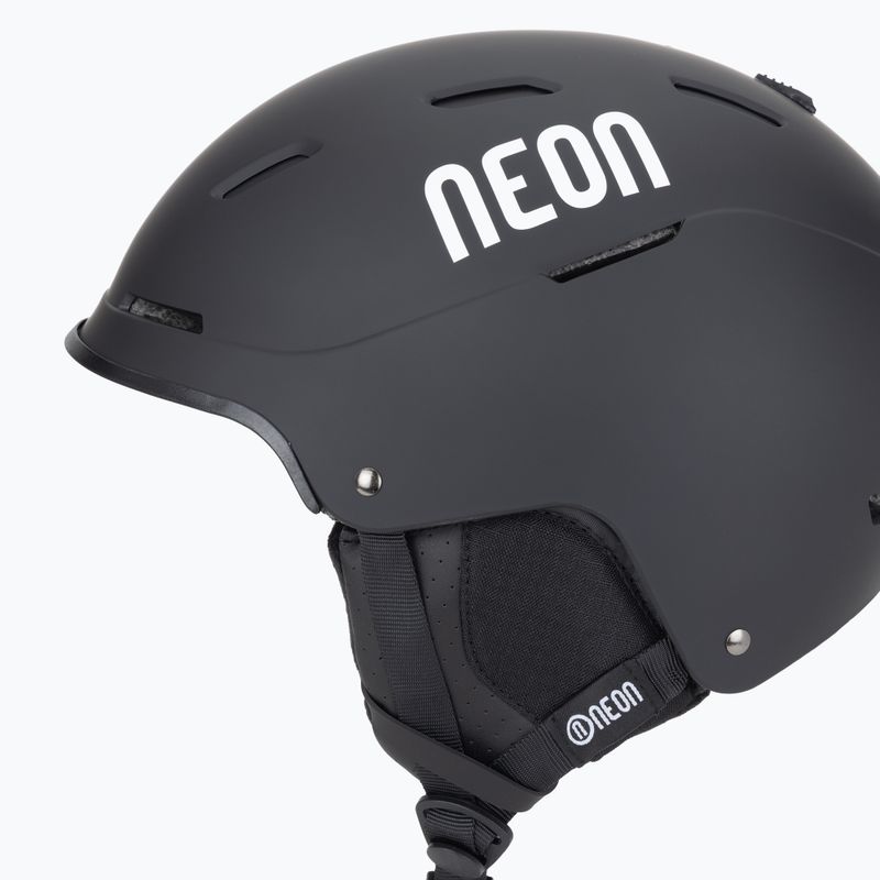 Skihelm Neon Alpha black/white 7