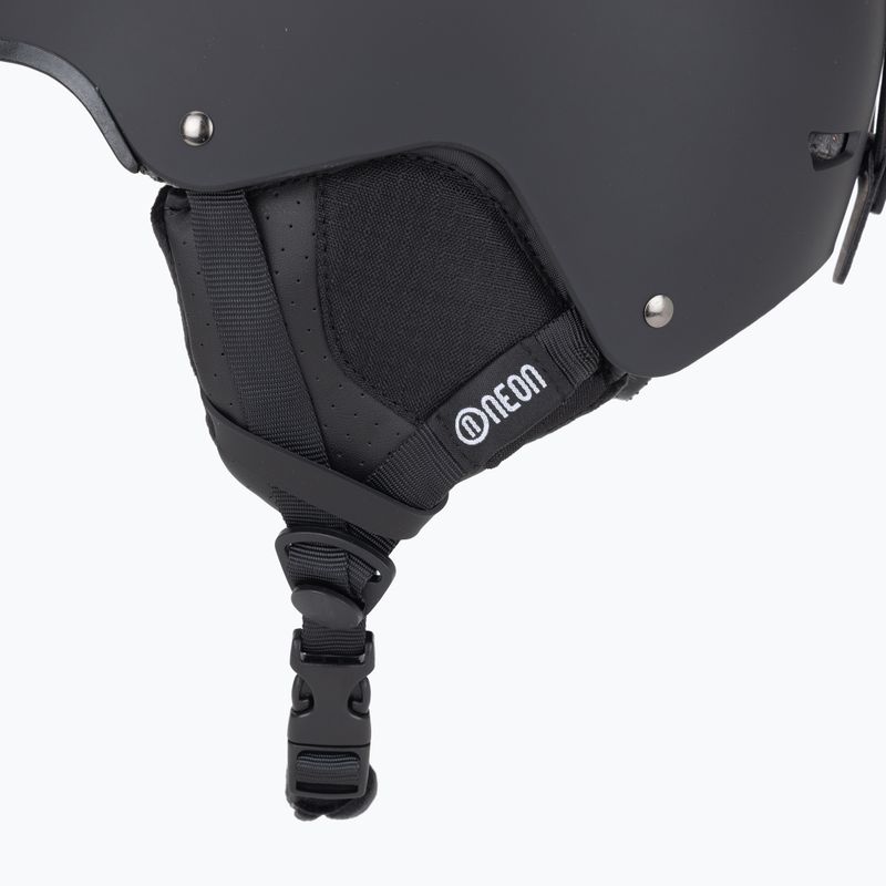 Skihelm Neon Alpha black/white 8