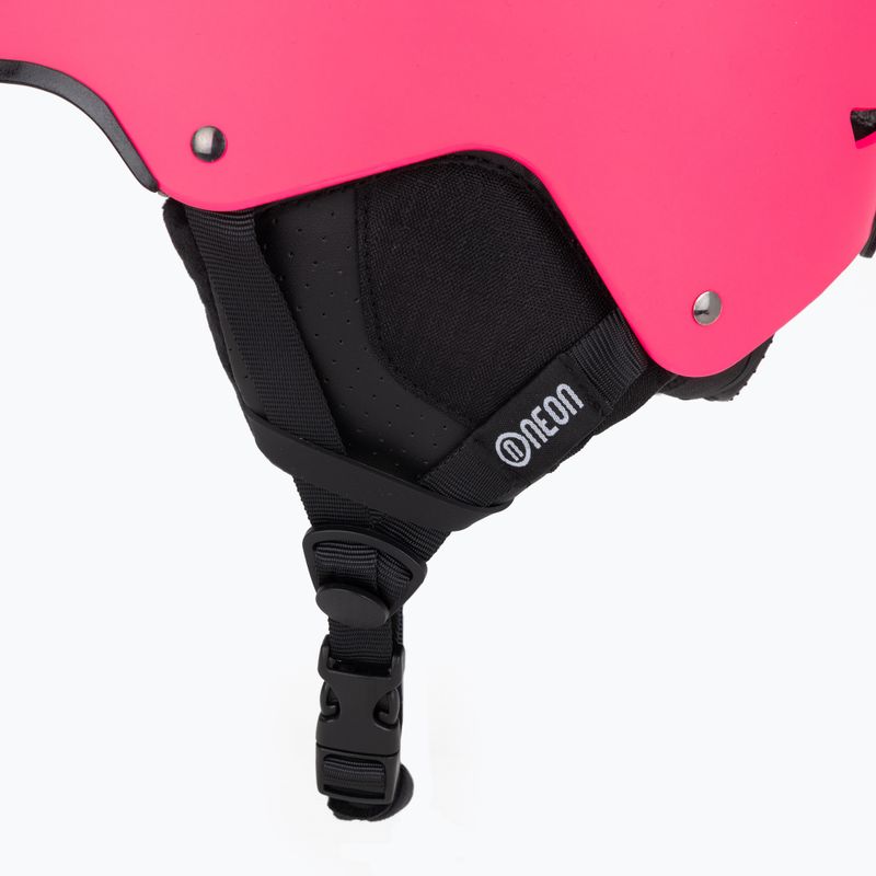 Skihelm Neon Alpha pink/white 8