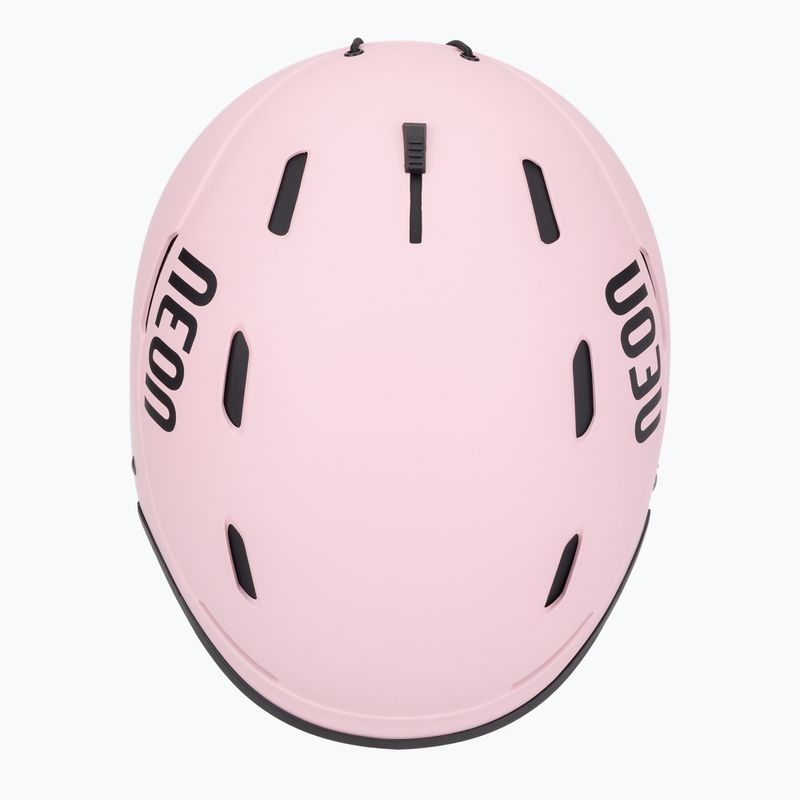 Skihelm Neon Alpha light pink/black 6